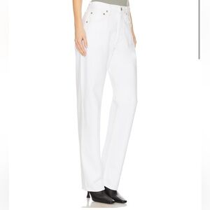 Agolde Kelly High Rise Straight Leg Jeans Milkshake
